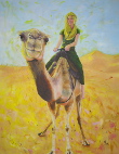 Camel at work
